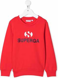 Superga Kids толстовка с логотипом