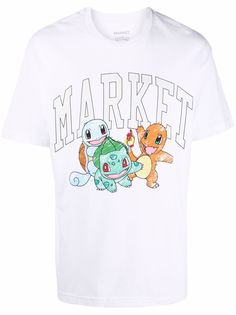 MARKET футболка Pokemon с графичным принтом