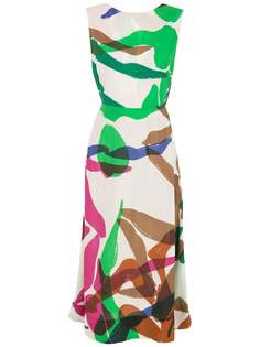 Osklen платье миди с абстрактным узором