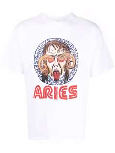 Aries футболка с графичным принтом
