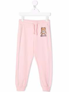 Moschino Kids спортивные брюки Teddy Bear