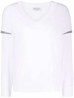 Brunello Cucinelli многослойная толстовка