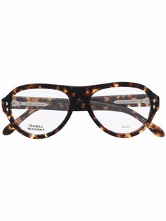 Isabel Marant Eyewear очки-авиаторы черепаховой расцветки