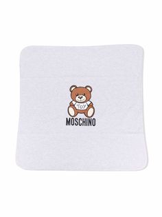 Moschino Kids одеяло с принтом Toy Bear