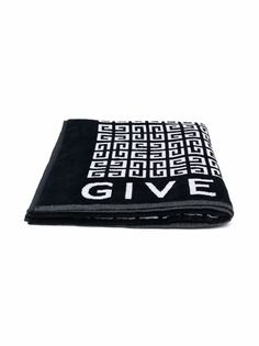 Givenchy Kids пляжное полотенце с логотипом 4G