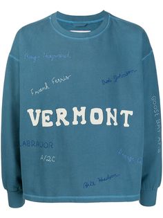 BODE толстовка с принтом Vermont