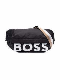 BOSS Kidswear поясная сумка с логотипом