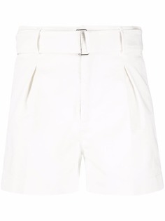 Nº21 шорты строгого кроя с поясом