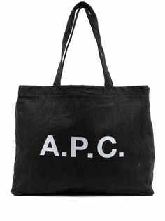 A.P.C. большая сумка-тоут с логотипом