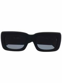 The Attico солнцезащитные очки Marga в квадратной оправе