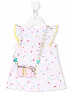 The Marc Jacobs Kids платье-трапеция с графичным принтом