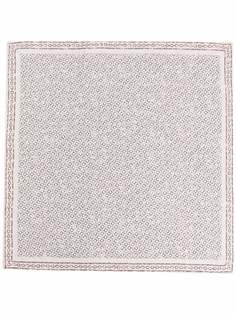 Brunello Cucinelli шарф с графичным принтом