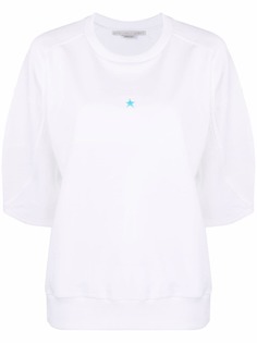 Stella McCartney футболка оверсайз с вышивкой