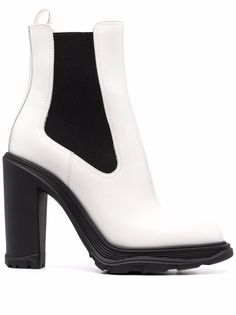 Alexander McQueen ботильоны в двух тонах