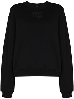 Alexander Wang толстовка с логотипом