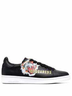 Dsquared2 кеды с принтом
