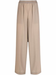 JOSEPH шелковые брюки широкого кроя