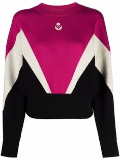 Isabel Marant Étoile джемпер в стиле колор-блок