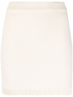 Nanushka юбка с завышенной талией