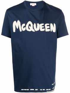 Alexander McQueen футболка с логотипом