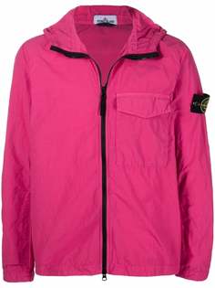 Stone Island легкая куртка с капюшоном