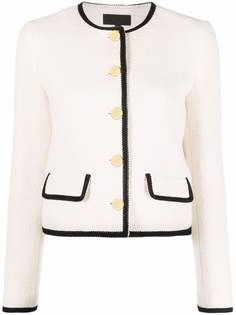 Nili Lotan блейзер с круглым вырезом