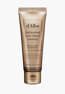 Маска для лица dAlba D'alba Exfoliating Clay Cream Masque с глиной 70 мл