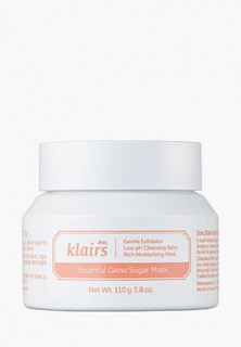 Маска для лица Dear, Klairs Youthful Glow Sugar Mask, 110 g