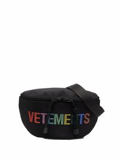 VETEMENTS поясная сумка с логотипом