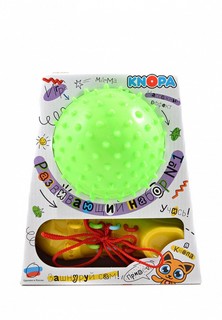 Набор игровой Knopa Кнопа "№1 мяч зеленый+ботинок"