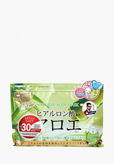 Набор масок для лица Japan Gals с экстрактом алоэ 30 шт.
