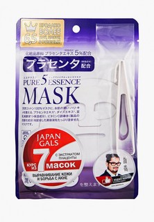 Набор масок для лица Japan Gals с плацентой 7 шт.