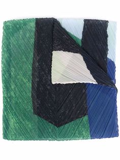 Pleats Please Issey Miyake шарф с плиссировкой
