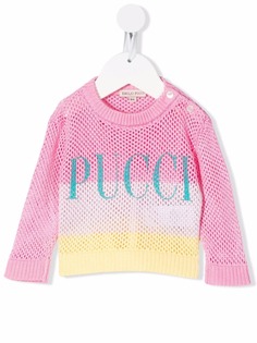 Emilio Pucci Junior джемпер с логотипом