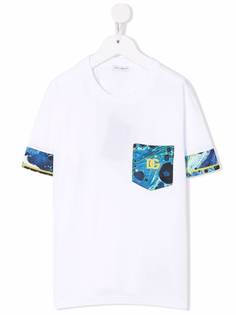Dolce & Gabbana Kids футболка с принтом