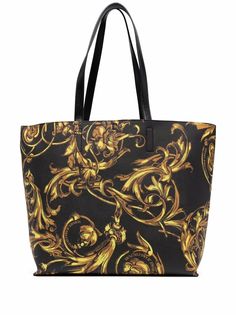 Versace Jeans Couture сумка-тоут с принтом Regalia Baroque