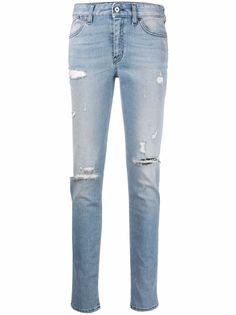 Just Cavalli джинсы скинни с прорезями