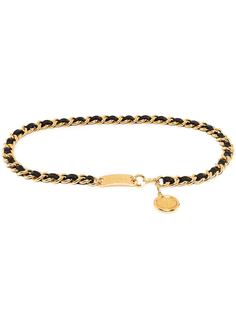 Chanel Pre-Owned ремень 1990-х годов с цепочкой и подвеской