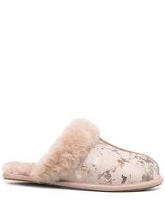 UGG слиперы с отделкой из овчины
