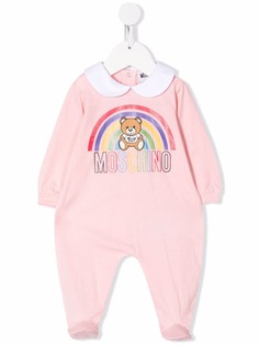 Moschino Kids комбинезон с принтом Teddy Bear