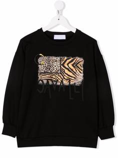 Roberto Cavalli Junior джемпер с принтом