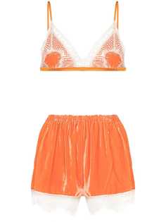 Sleeping with Jacques пижама Julia с кружевной отделкой