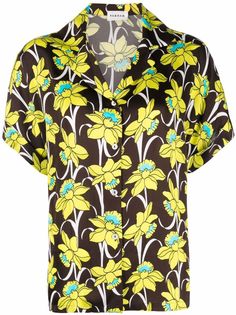 P.A.R.O.S.H. рубашка с цветочным принтом