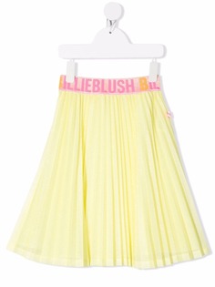 Billieblush плиссированная юбка с логотипом