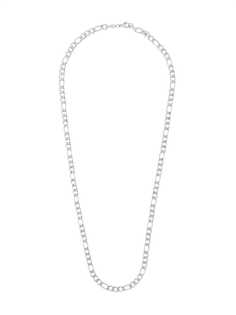 Nialaya Jewelry цепочка на шею Figaro 6 мм