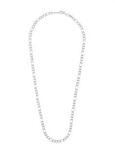 Nialaya Jewelry цепочка на шею Figaro 6 мм