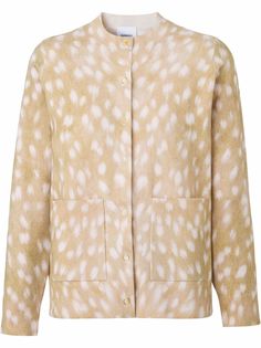 Burberry кардиган с узором