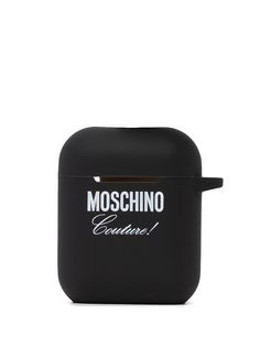 Moschino чехол для AirPods с логотипом