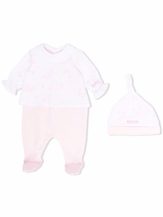 BOSS Kidswear пижамный комплект с графичным принтом