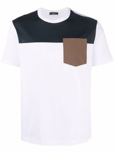 Herno футболка в стиле колор-блок